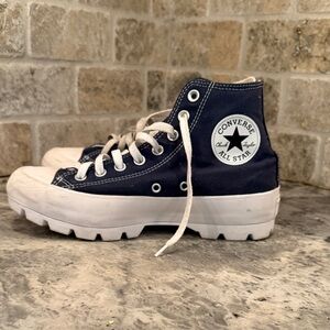 Converse Chuck Taylor All Star  High-Top Sneakers - Blue and White